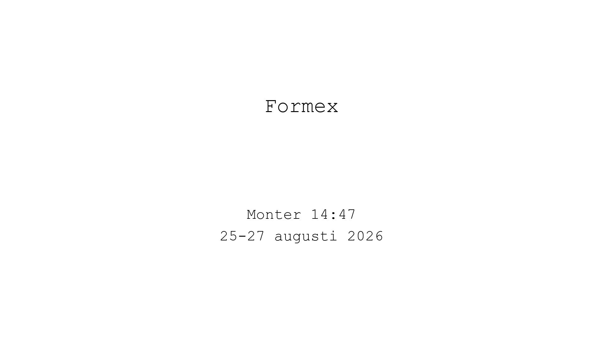 Träffa Re:Ingrid på Formex